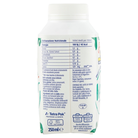 Tapporosso Kefir Bianco Naturale 250 ml